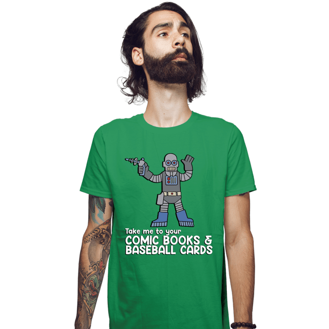 Daily_Deal_Shirts Fitted Shirts, Mens / Small / Irish Green The Android's Dungeon