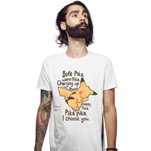 Load image into Gallery viewer, Shirts Fitted Shirts, Mens / Small / White Soft Pika
