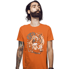 Load image into Gallery viewer, Daily_Deal_Shirts Fitted Shirts, Mens / Small / Orange Magic Princess
