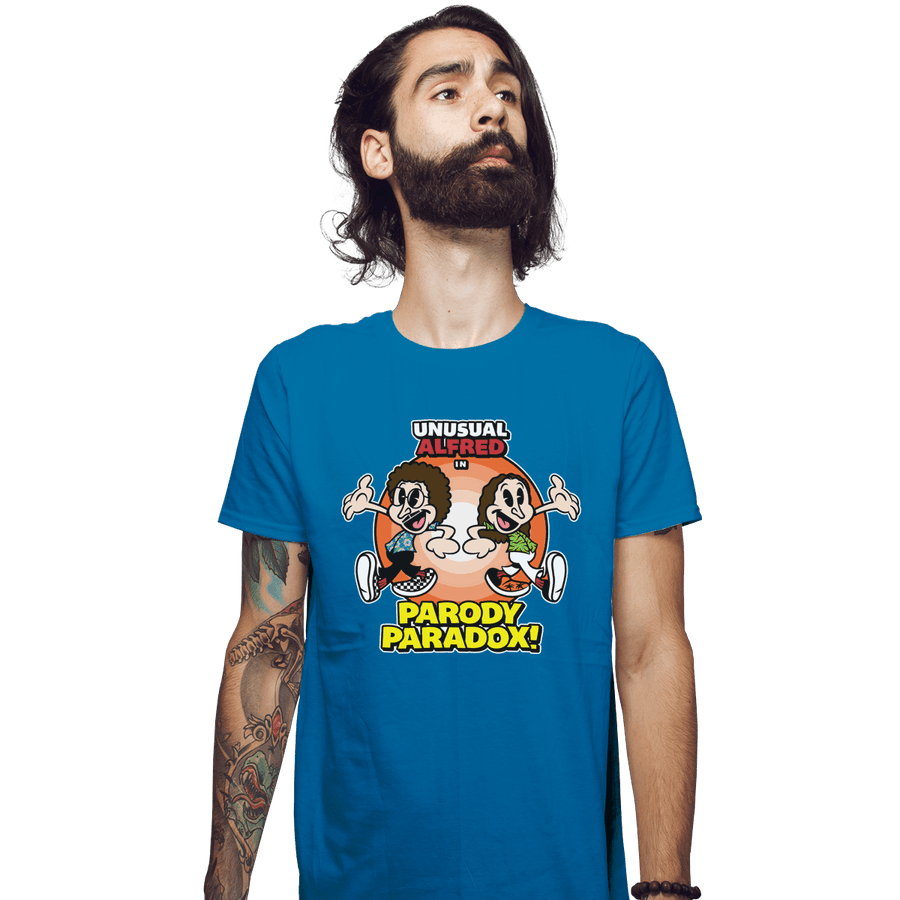Shirts Fitted Shirts, Mens / Small / Sapphire Parody Paradox!