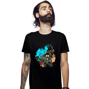 Daily_Deal_Shirts Fitted Shirts, Mens / Small / Black Soul Of The Black Mage