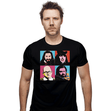 Load image into Gallery viewer, Shirts Fitted Shirts, Mens / Small / Black Warhol Vampires
