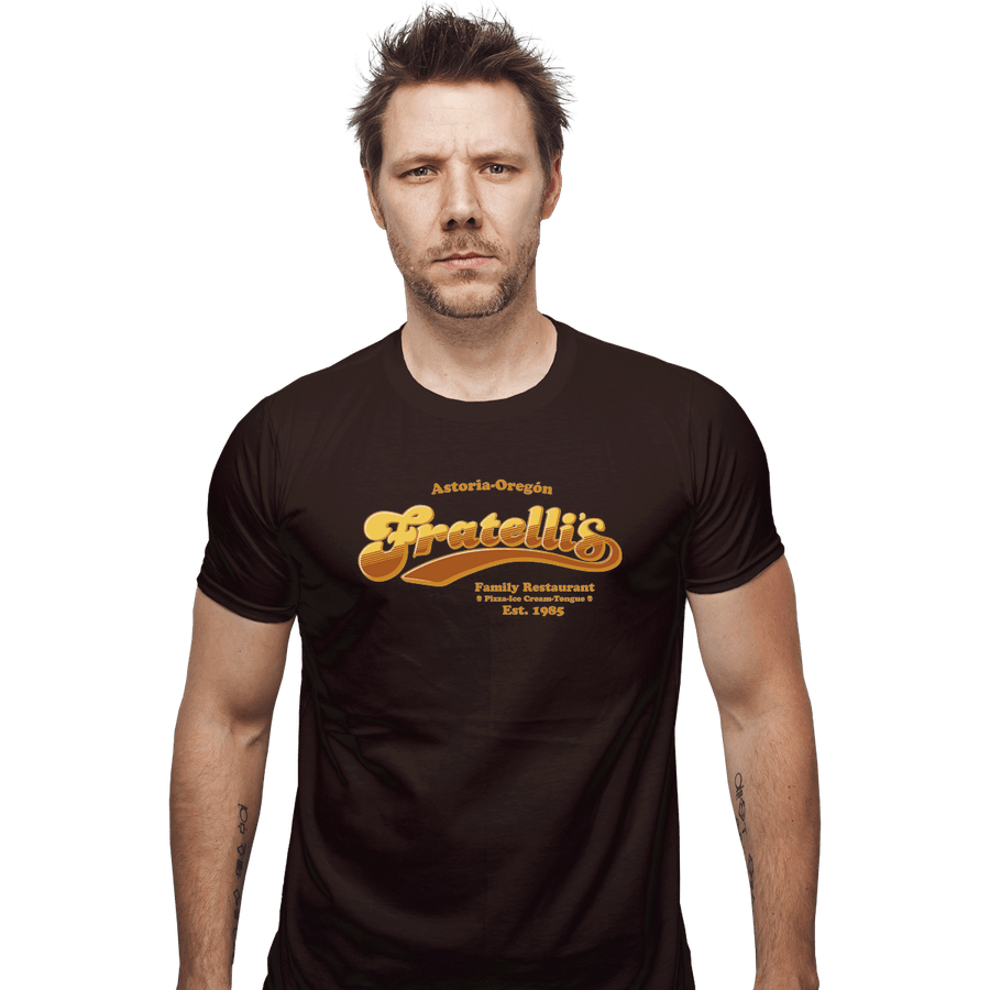 Shirts Fitted Shirts, Mens / Small / Dark Chocolate Fratelli's