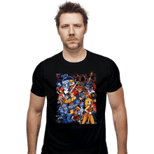 Load image into Gallery viewer, Daily_Deal_Shirts Fitted Shirts, Mens / Small / Black Thundercats VS Pilgrim
