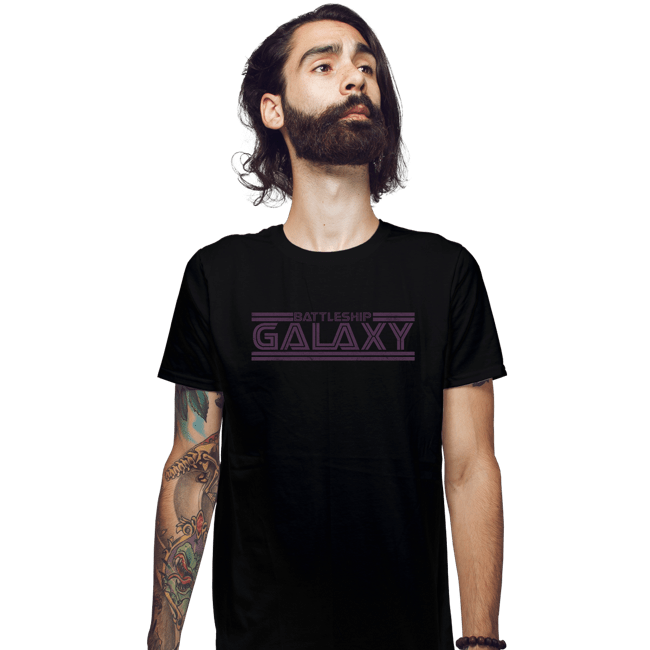 Shirts Fitted Shirts, Mens / Small / Black Battleship Galaxy