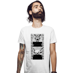 Secret_Shirts Fitted Shirts, Mens / Small / White Pinky And Brain Mugshot