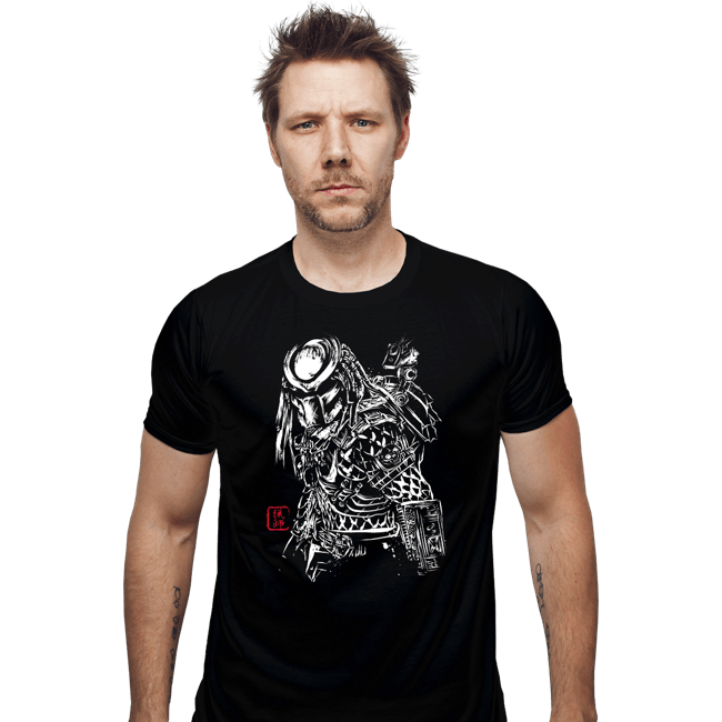 Daily_Deal_Shirts Fitted Shirts, Mens / Small / Black The Shadow of the Hunter