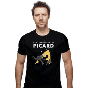 Shirts Fitted Shirts, Mens / Small / Black Les Aventures De Picard