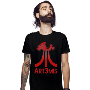 Shirts Fitted Shirts, Mens / Small / Black Art3mis