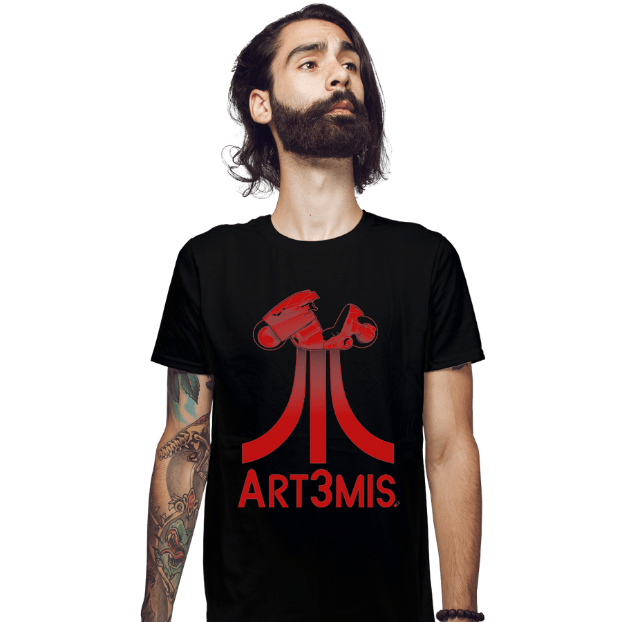 Shirts Fitted Shirts, Mens / Small / Black Art3mis