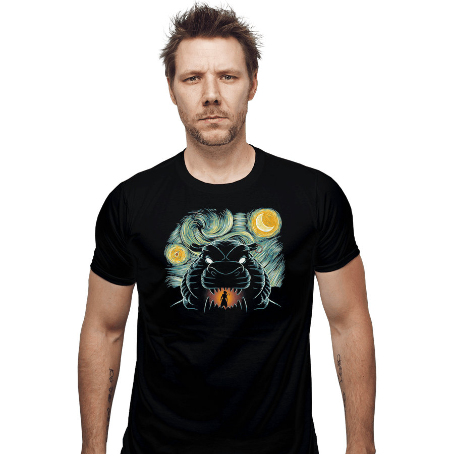 Shirts Fitted Shirts, Mens / Small / Black Starry Cave