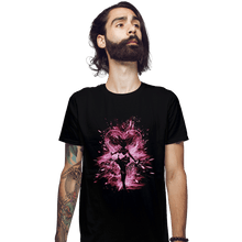 Load image into Gallery viewer, Shirts Fitted Shirts, Mens / Small / Black Chibi Moon Storm

