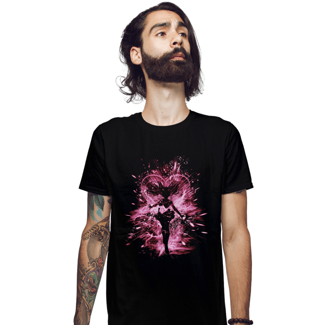 Shirts Fitted Shirts, Mens / Small / Black Chibi Moon Storm