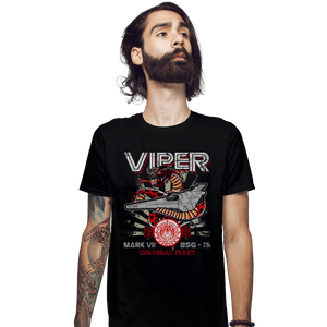 Shirts Fitted Shirts, Mens / Small / Black Viper Mark VII