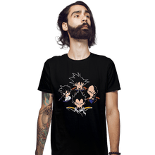 Load image into Gallery viewer, Shirts Fitted Shirts, Mens / Small / Black Bohemian 9000
