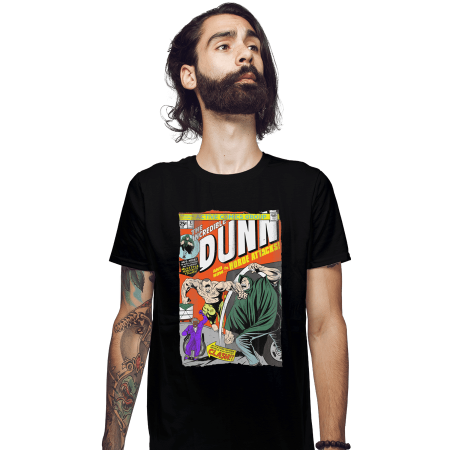 Shirts Fitted Shirts, Mens / Small / Black The Incredible Dunn
