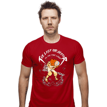 Load image into Gallery viewer, Daily_Deal_Shirts Fitted Shirts, Mens / Small / Red The Last Air Guitar
