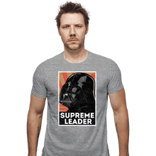 Load image into Gallery viewer, Shirts Fitted Shirts, Mens / Small / Sports Grey Supreme Leader
