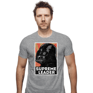 Shirts Fitted Shirts, Mens / Small / Sports Grey Supreme Leader