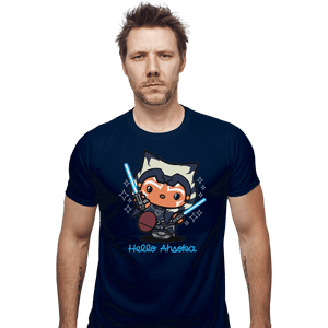 Shirts Fitted Shirts, Mens / Small / Navy Hello Ahsoka