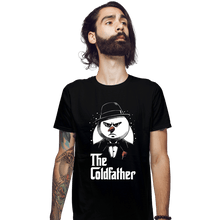 Load image into Gallery viewer, Daily_Deal_Shirts Fitted Shirts, Mens / Small / Black The Coldfather
