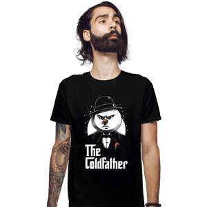 Daily_Deal_Shirts Fitted Shirts, Mens / Small / Black The Coldfather