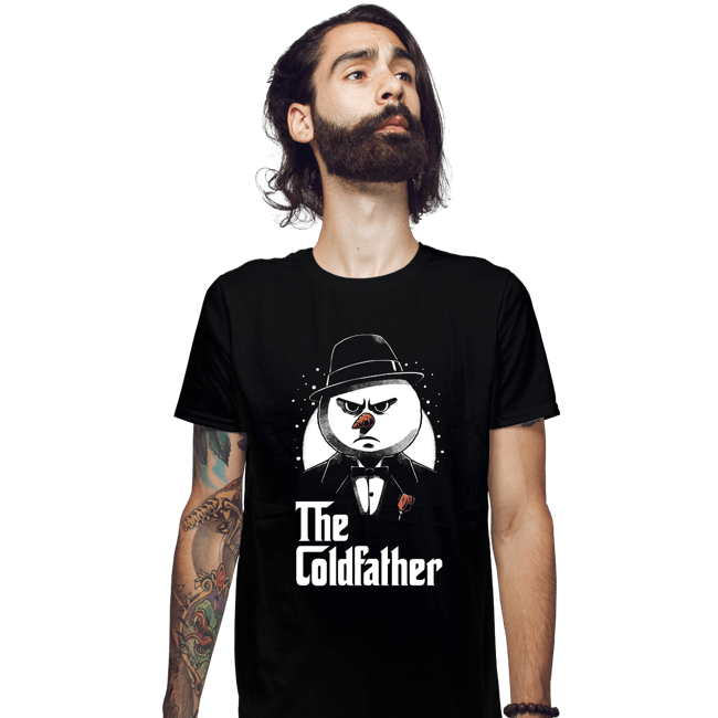 Daily_Deal_Shirts Fitted Shirts, Mens / Small / Black The Coldfather