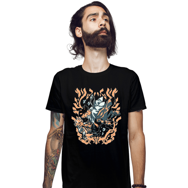 Secret_Shirts Fitted Shirts, Mens / Small / Black FFX Heroes