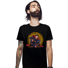 Load image into Gallery viewer, Secret_Shirts Fitted Shirts, Mens / Small / Black Strange Knight

