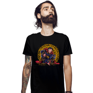 Secret_Shirts Fitted Shirts, Mens / Small / Black Strange Knight