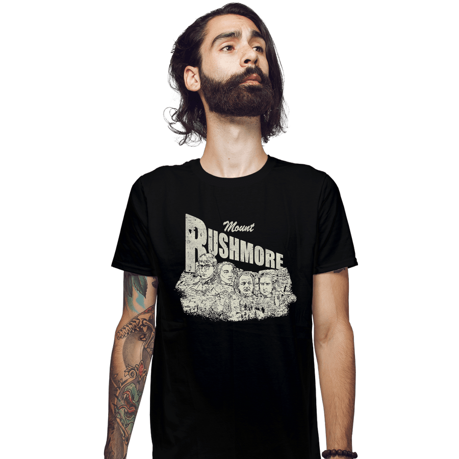 Shirts Fitted Shirts, Mens / Small / Black Mount Rushmore
