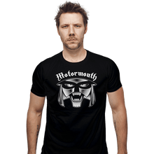 Load image into Gallery viewer, Shirts Fitted Shirts, Mens / Small / Black Motormouth
