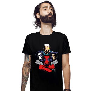 Secret_Shirts Fitted Shirts, Mens / Small / Black X-Force Rhapsody