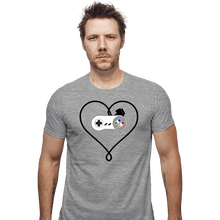 Load image into Gallery viewer, Shirts Fitted Shirts, Mens / Small / Sports Grey Retro Forever
