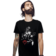 Load image into Gallery viewer, Shirts Fitted Shirts, Mens / Small / Black Sora Ink
