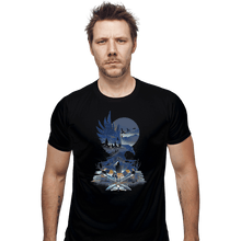 Load image into Gallery viewer, Shirts Fitted Shirts, Mens / Small / Black House Of Ravenclaw
