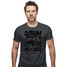 Load image into Gallery viewer, Daily_Deal_Shirts Fitted Shirts, Mens / Small / Charcoal Gotham Garage LTD
