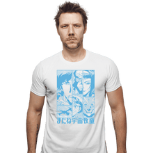 Load image into Gallery viewer, Shirts Fitted Shirts, Mens / Small / White Bebop
