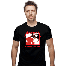 Load image into Gallery viewer, Secret_Shirts Fitted Shirts, Mens / Small / Black Punish Em-All
