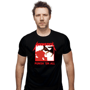 Secret_Shirts Fitted Shirts, Mens / Small / Black Punish Em-All