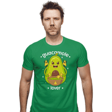 Load image into Gallery viewer, Shirts Fitted Shirts, Mens / Small / Irish Green Guacamole Lover
