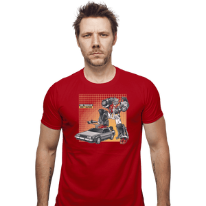 Shirts Fitted Shirts, Mens / Small / Red Marty McPrime