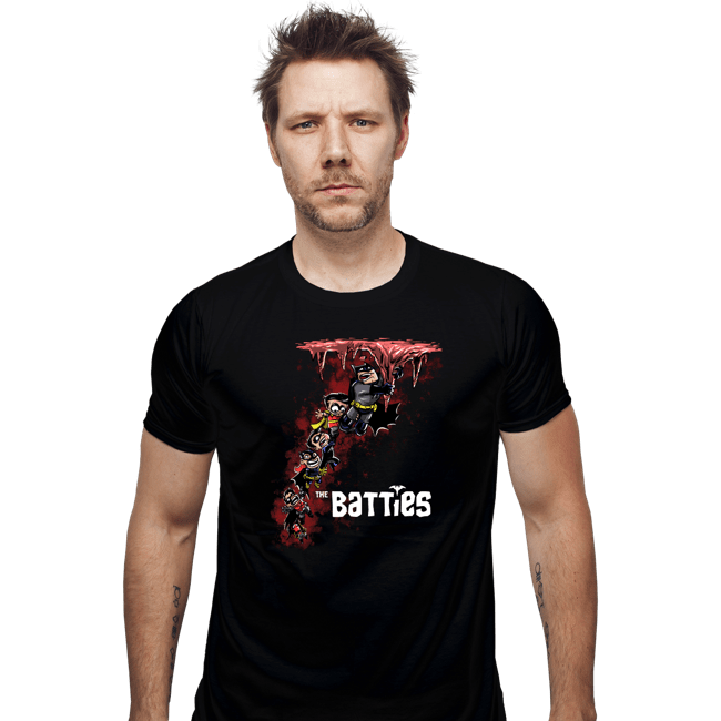Secret_Shirts Fitted Shirts, Mens / Small / Black Batties