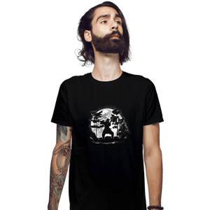 Shirts Fitted Shirts, Mens / Small / Black Moonlight Samurai