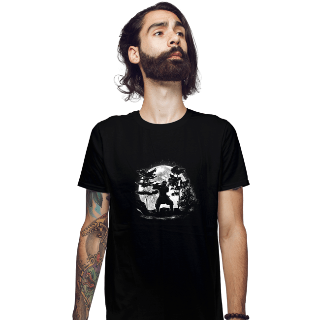 Shirts Fitted Shirts, Mens / Small / Black Moonlight Samurai