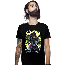Load image into Gallery viewer, Daily_Deal_Shirts Fitted Shirts, Mens / Small / Black Skull King of Eternia
