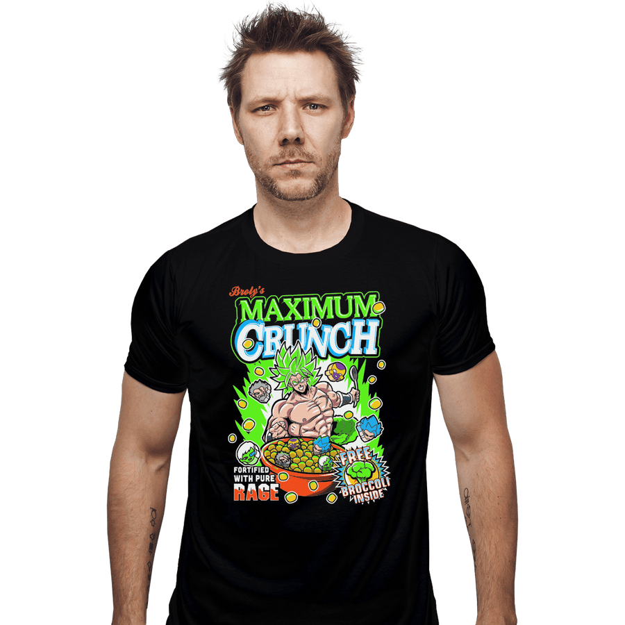 Shirts Fitted Shirts, Mens / Small / Black Maximum Crunch