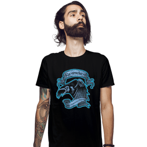 Shirts Fitted Shirts, Mens / Small / Black Ravenclaw