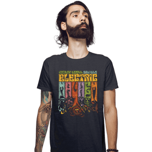 Daily_Deal_Shirts Fitted Shirts, Mens / Small / Dark Heather The Electric Mayhem
