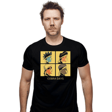 Load image into Gallery viewer, Shirts Fitted Shirts, Mens / Small / Black Cobra Days

